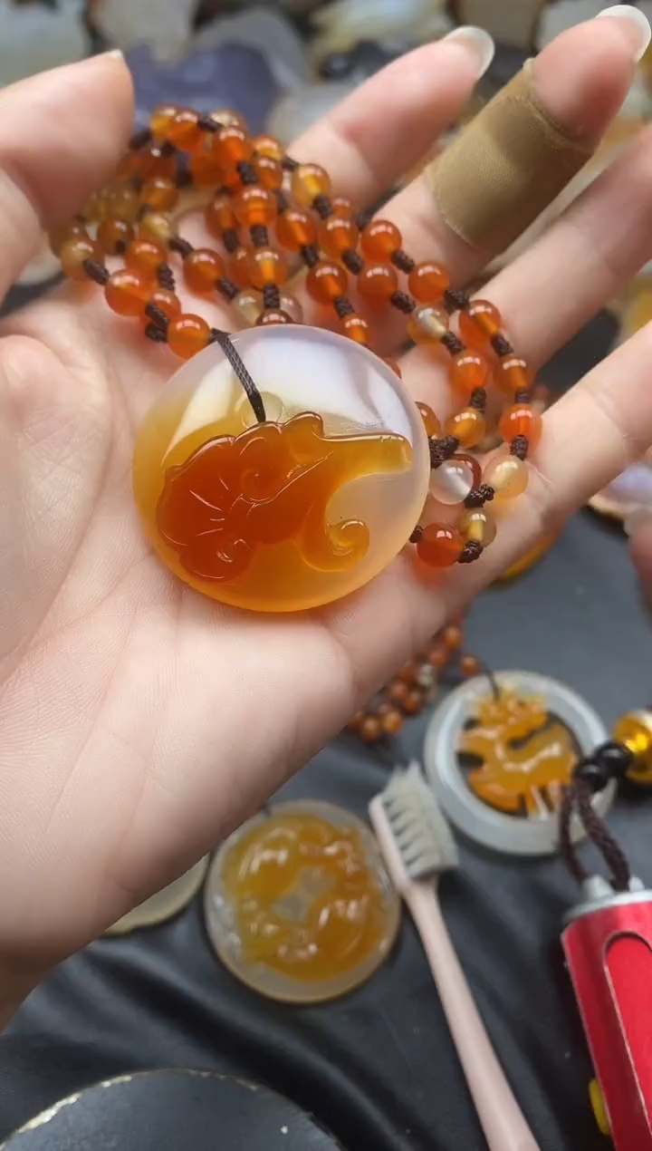 未镶嵌1玛瑙/玉髓宝**姥ll