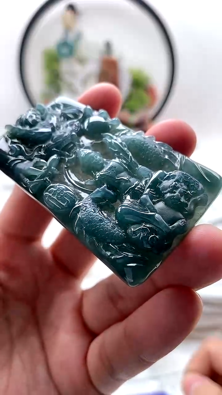 颈饰未镶嵌翡翠文殊