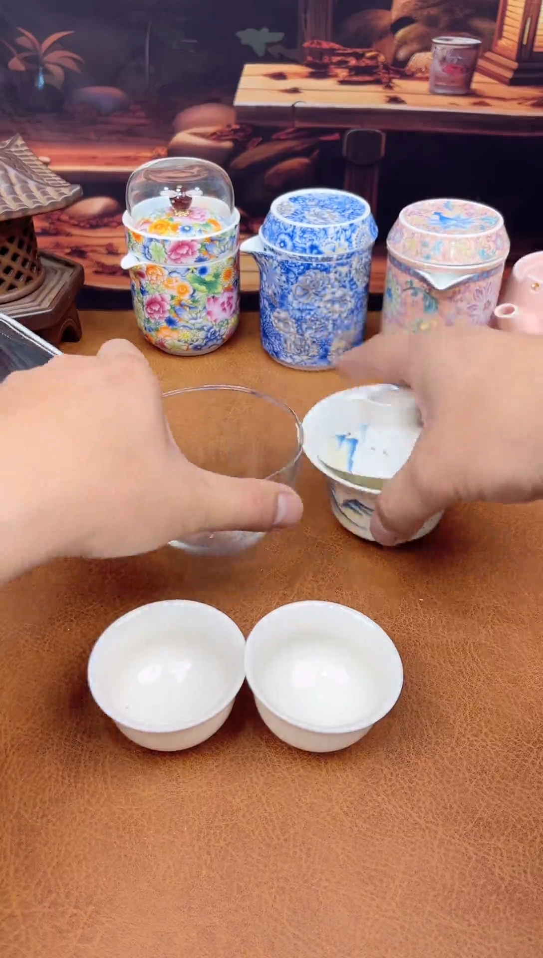 【闪购商品】陶瓷茶具摆件茶叶罐