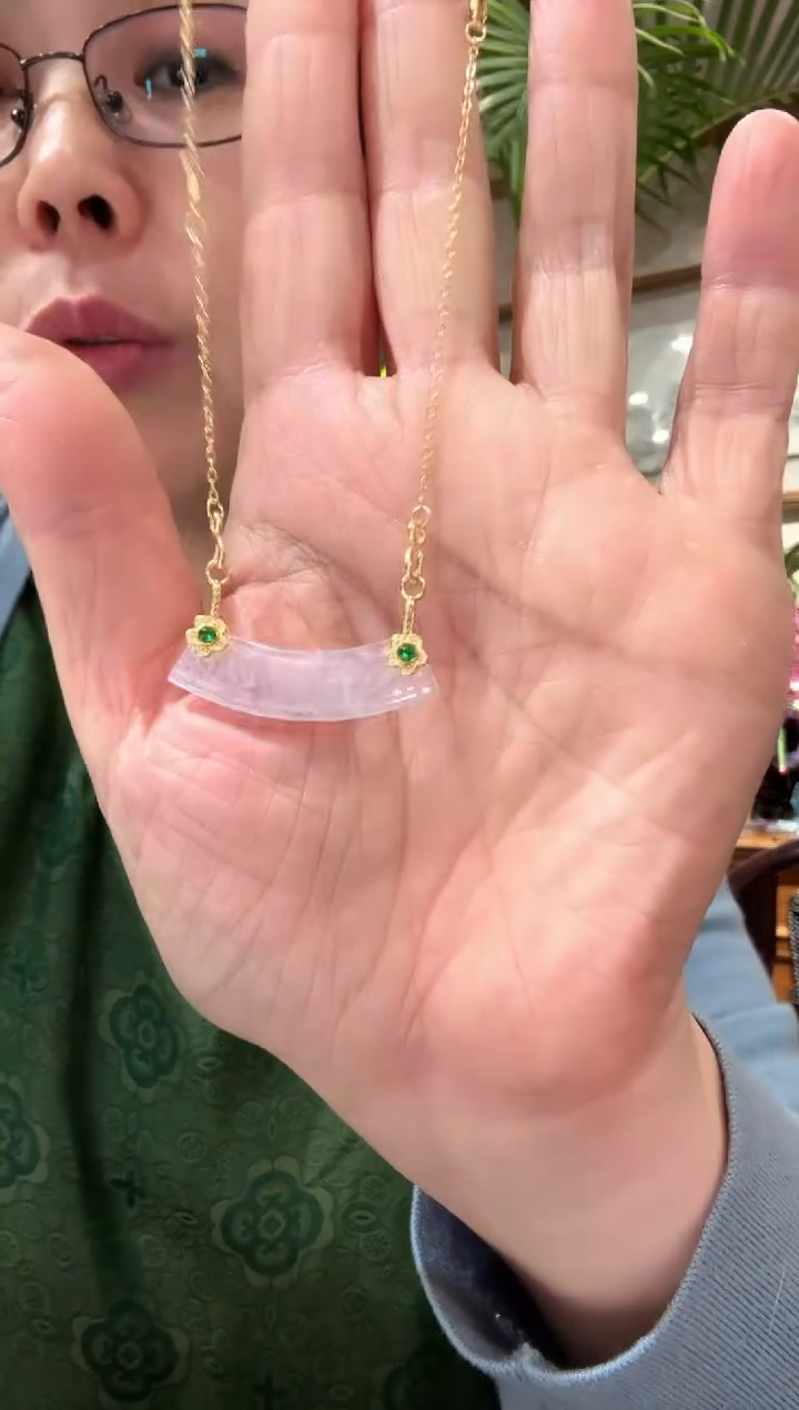 【闪购商品】翡翠颈饰未镶嵌国风