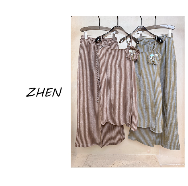 【ZHEN】25Y00234 2025新款时尚气质休闲套装