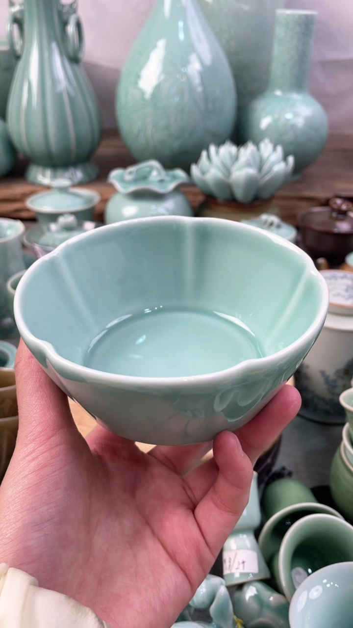 【闪购商品】特价福利 微瑕 慧仙青瓷