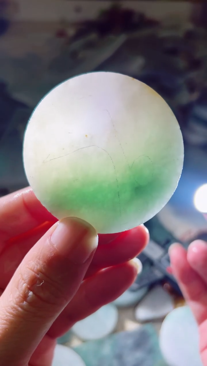 【闪购商品】翡翠颈饰未镶嵌翡翠A货小猫92