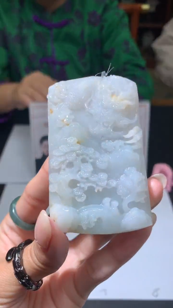 【闪购商品】定制翡翠未镶嵌不退不换CMH1件-A