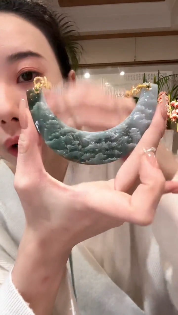 【闪购商品】翡翠颈饰未镶嵌国风