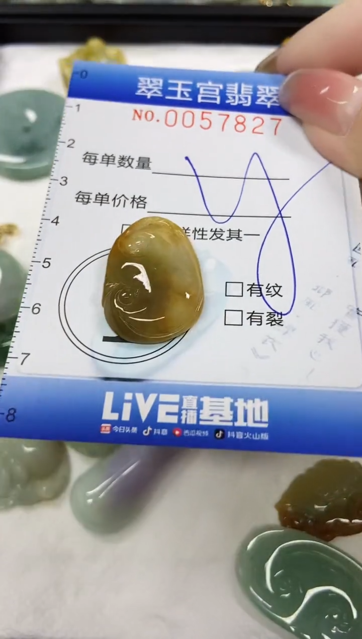 【闪购商品】翡翠颈饰未镶嵌闪购商品0057827