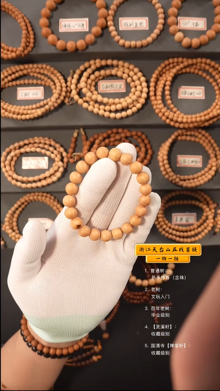 五线菩提吊坠手串q