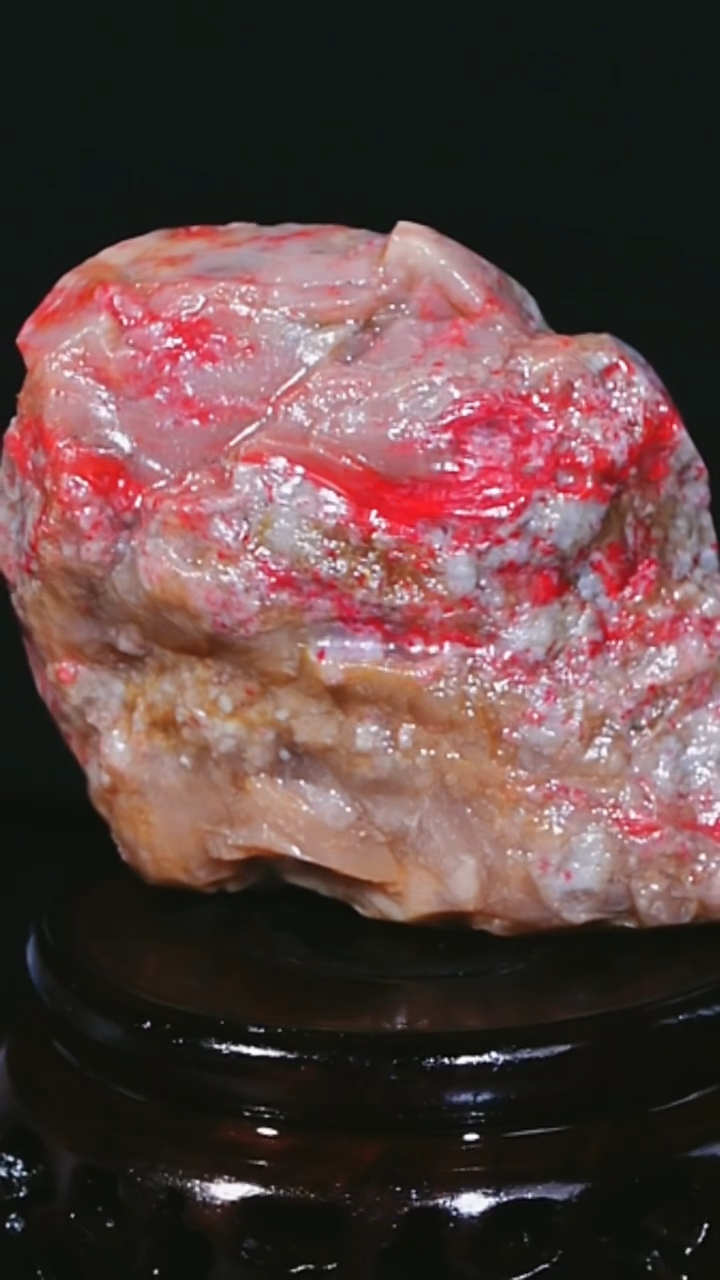 昌化石用****3昌化鸡血石