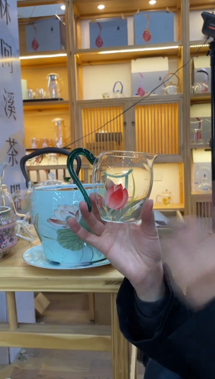 荷花公道杯草堂绿把