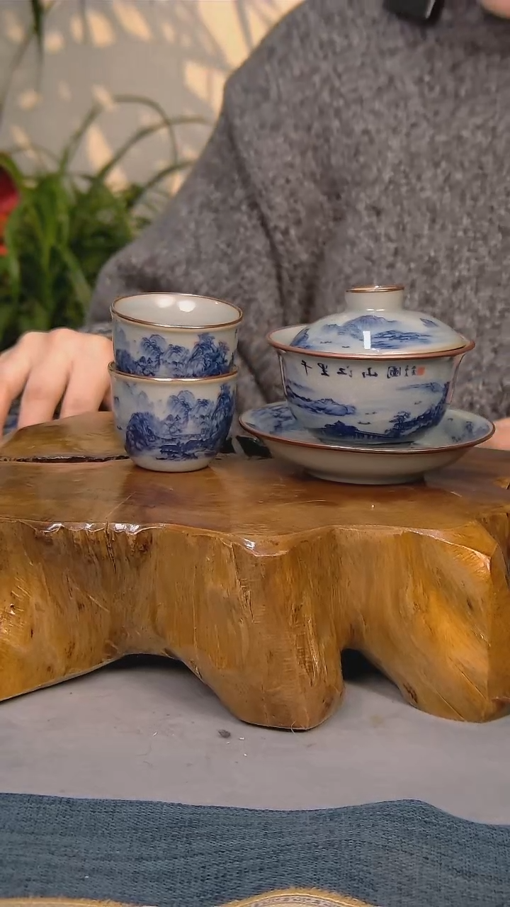 【闪购商品】简装家用款3件套 陶瓷家用茶具系列