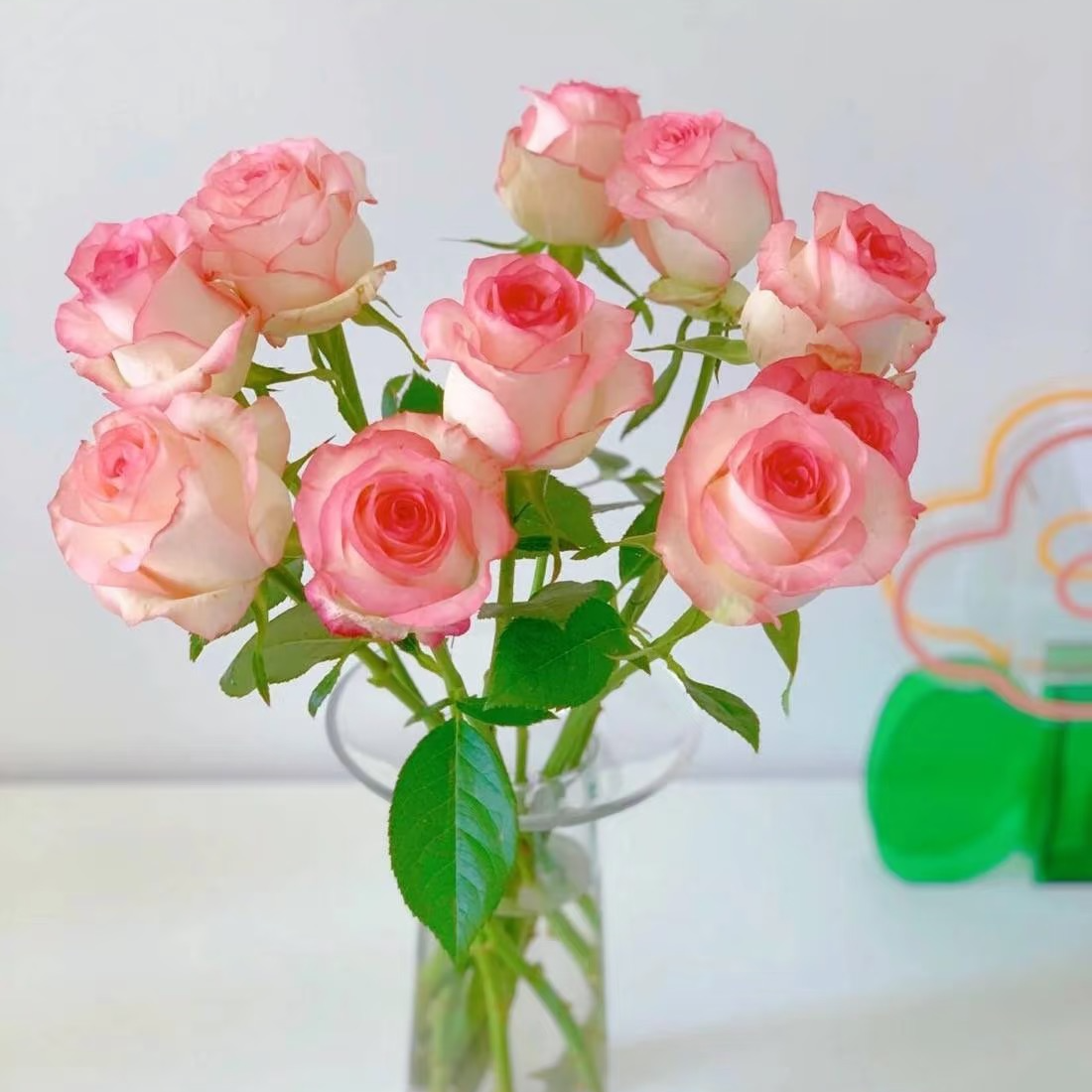 【爱莎公主】拍二单升级发顺丰/京东 家用鲜花直播间现场直播卖花