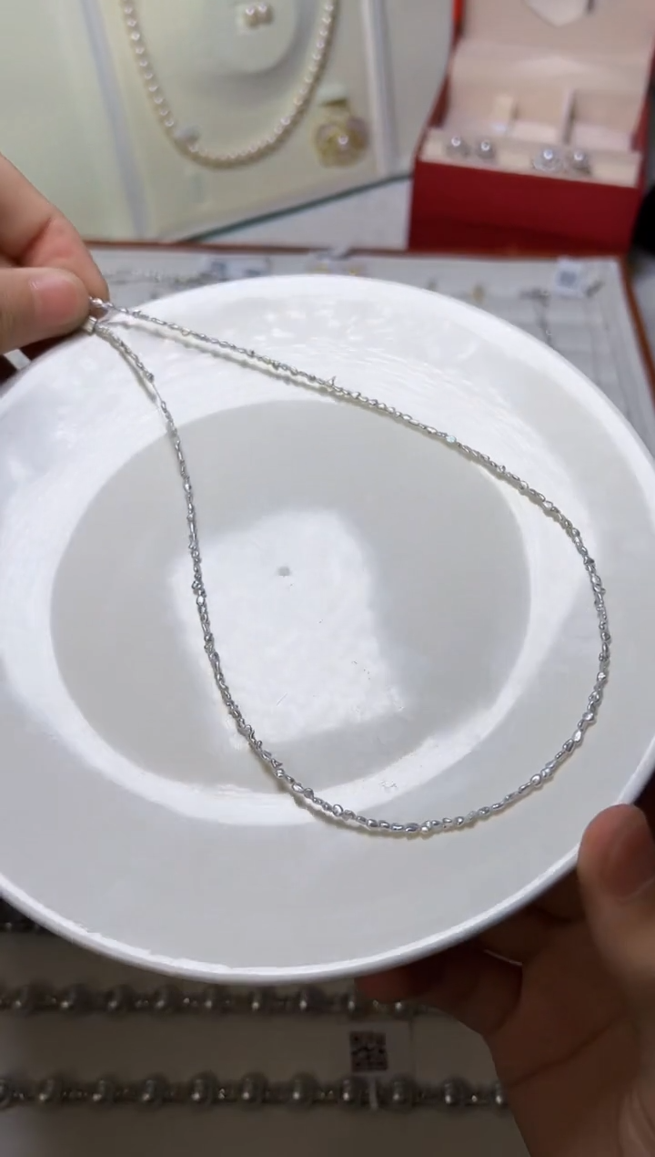 【闪购商品】海水珍珠颈饰18K金镶嵌004