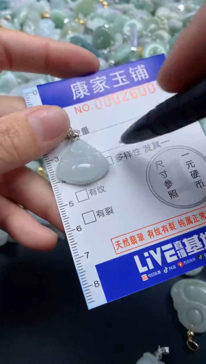 颈饰未镶嵌翡翠2600