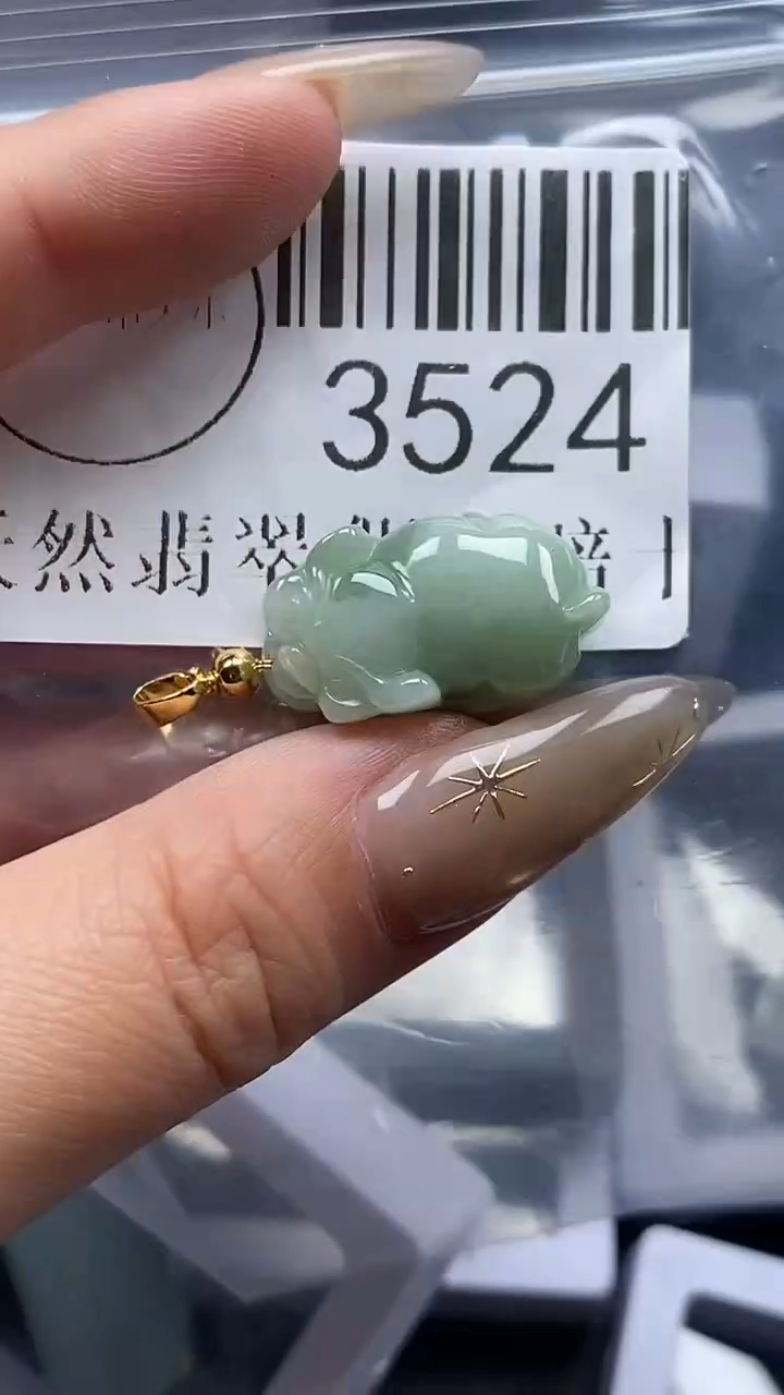 颈饰未镶嵌翡翠3524