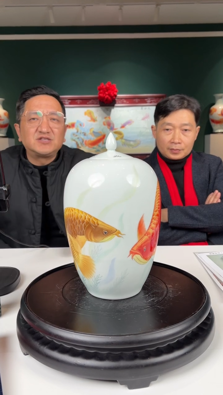 【闪购商品】摆件 F13【人间瓷画】《王烛明》