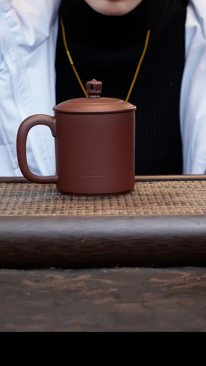 【闪购商品】紫砂茶杯底槽清无相