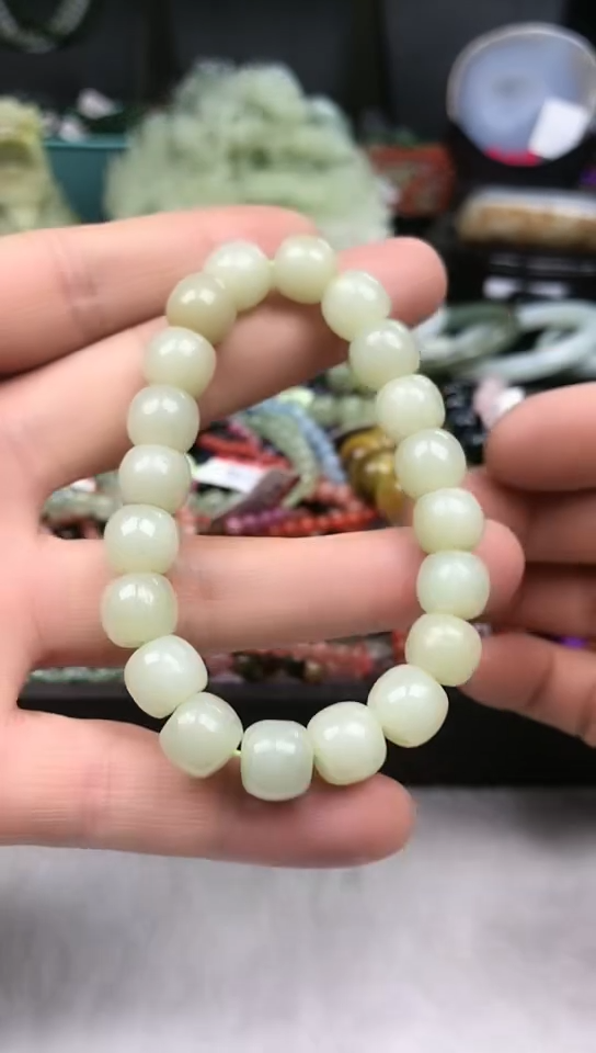 【闪购商品】和田玉手链未镶嵌【10MM】