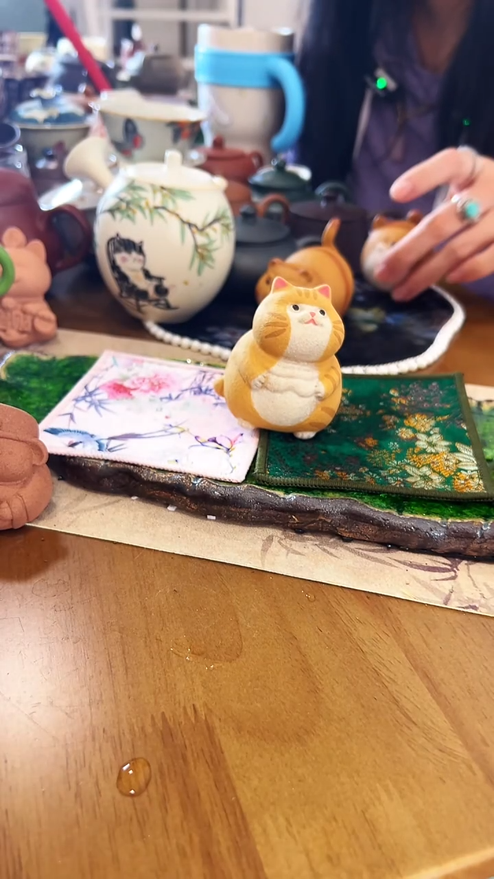 【茶瓷物语】可爱小猫茶宠