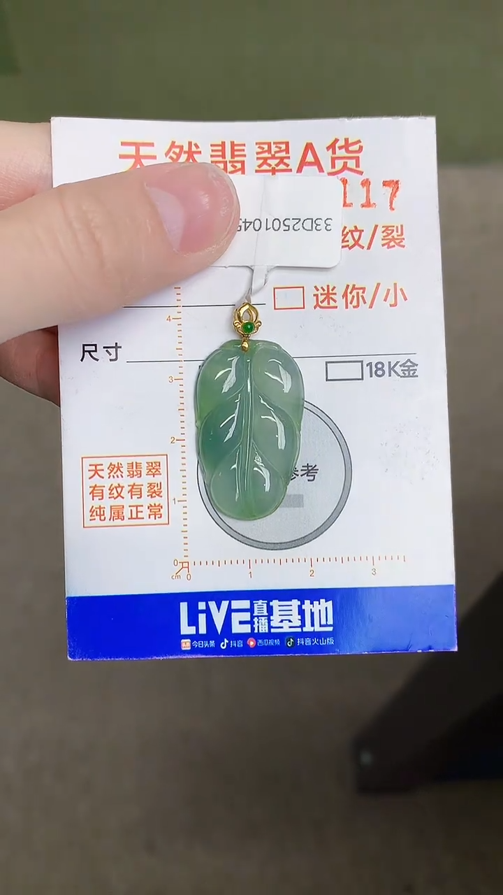 【闪购商品】翡翠颈饰18K金镶嵌453453453
