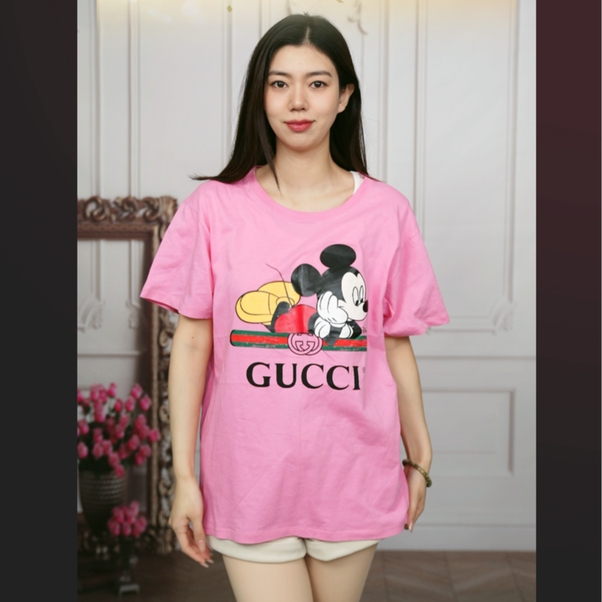 95新 GUCCI/古驰 纯棉米老鼠T恤170码/251130QNY8X25