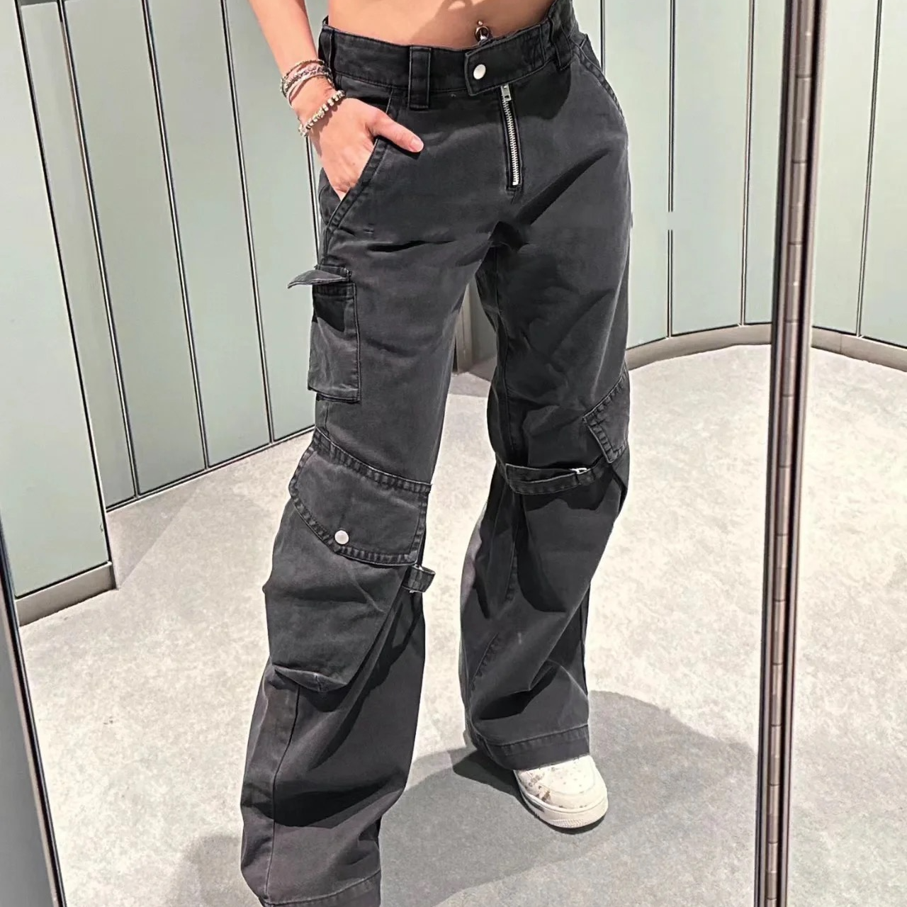 未使用 Acne studio 工装休闲裤
