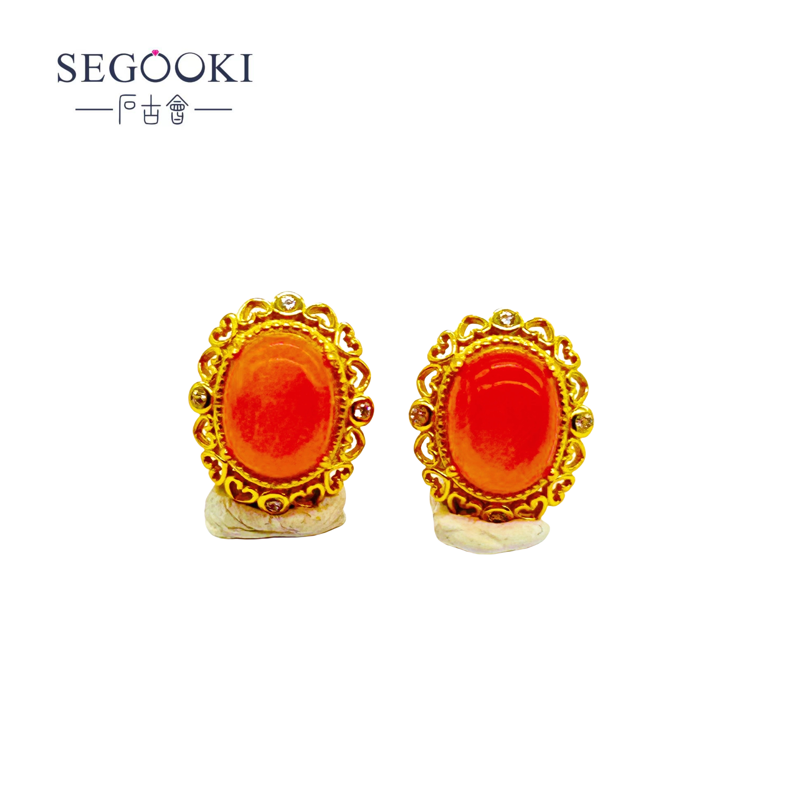 S925银南红玛瑙耳饰【多样性发一】【NH001】