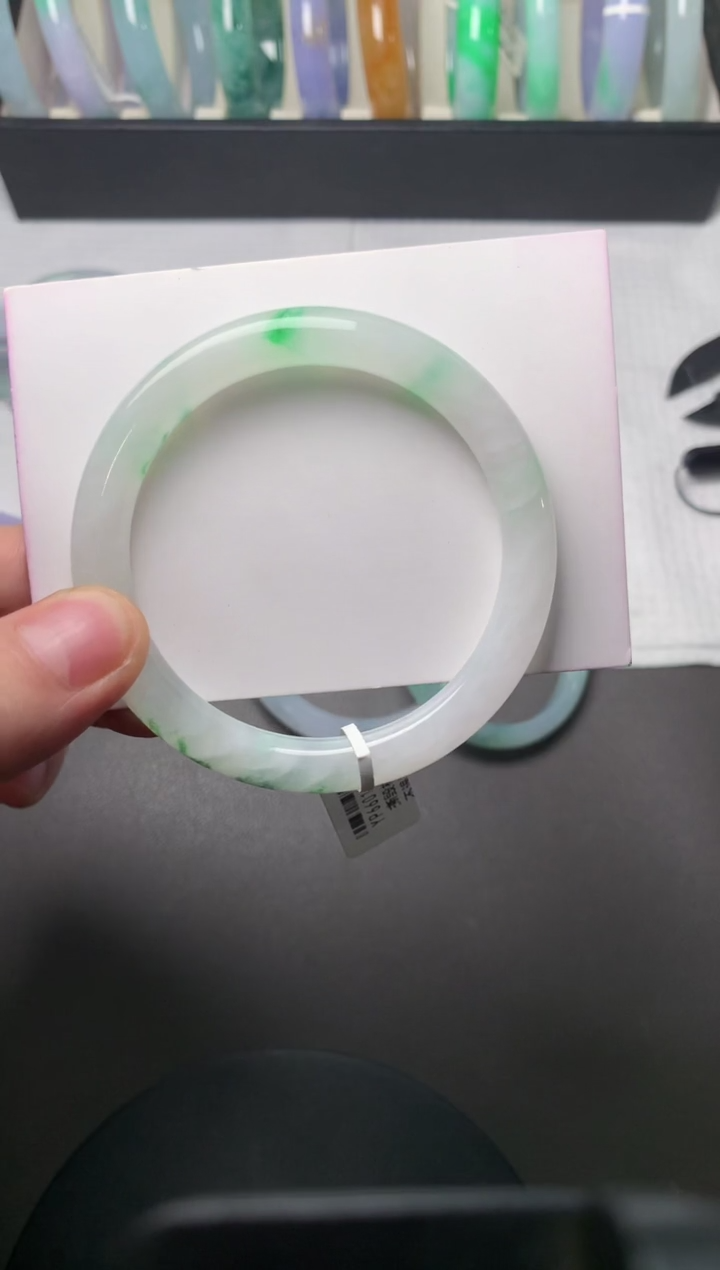 【闪购商品】翡翠手镯（圆镯）未镶嵌55*8.0*8.0