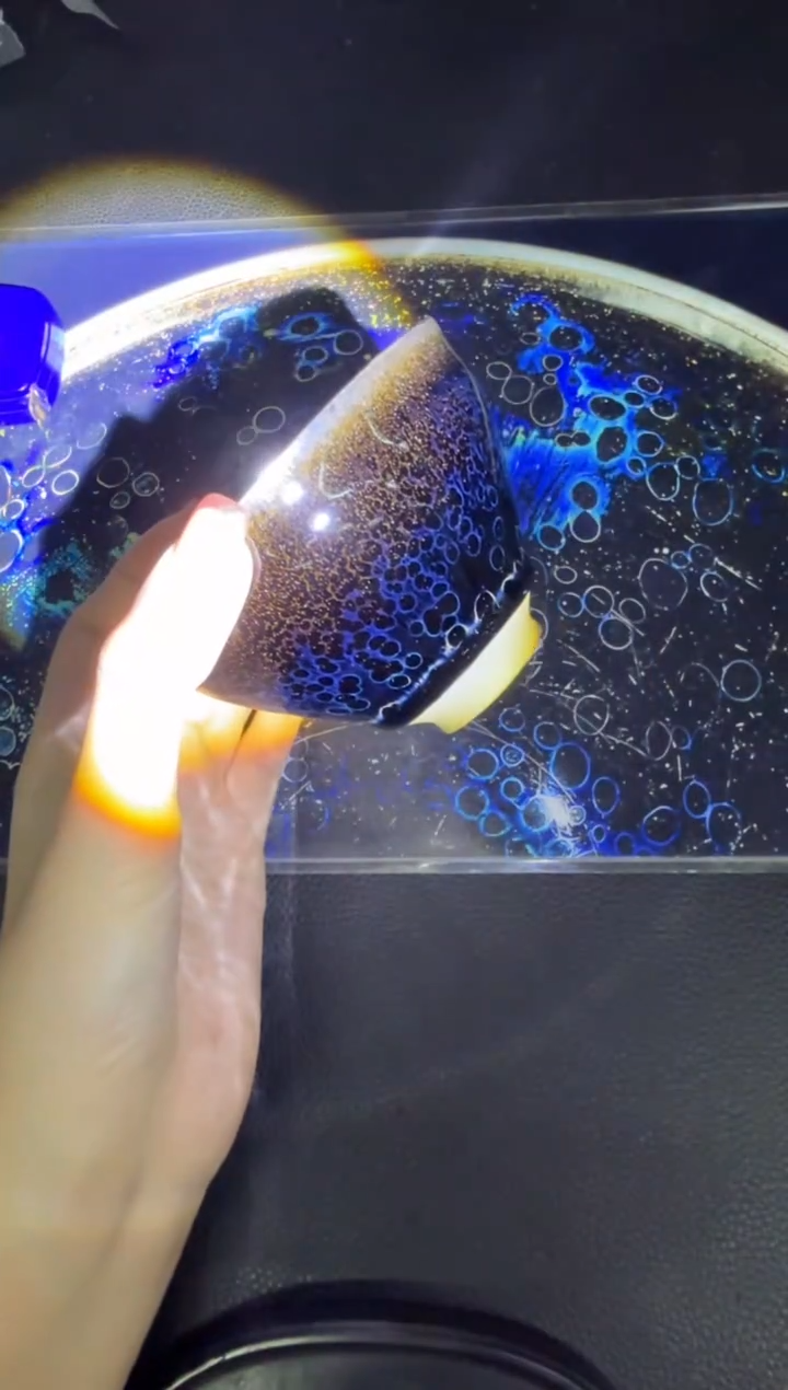 茶盏刘子龙仿宋曜变13