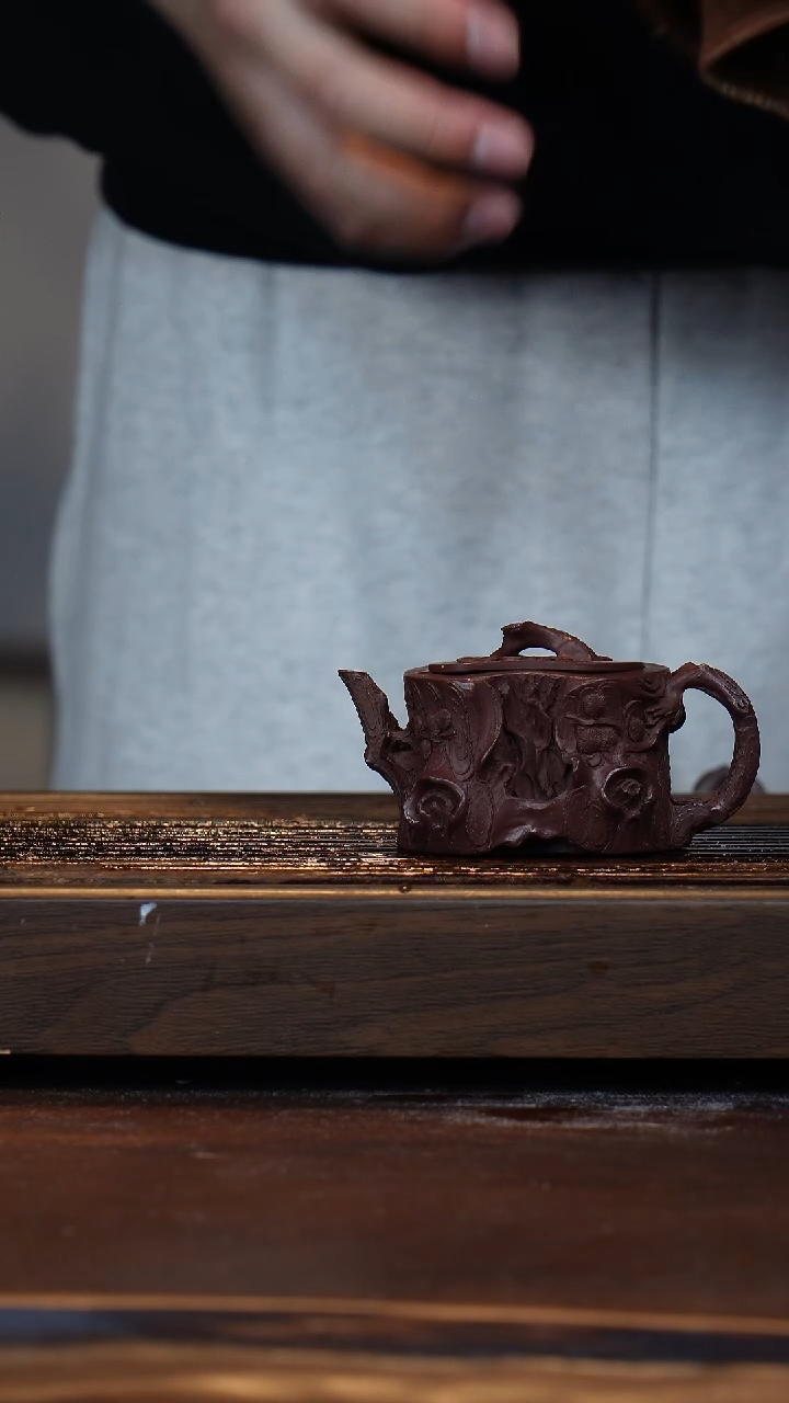 【闪购商品】紫砂茶壶自营不退不换全手松桩王宽制