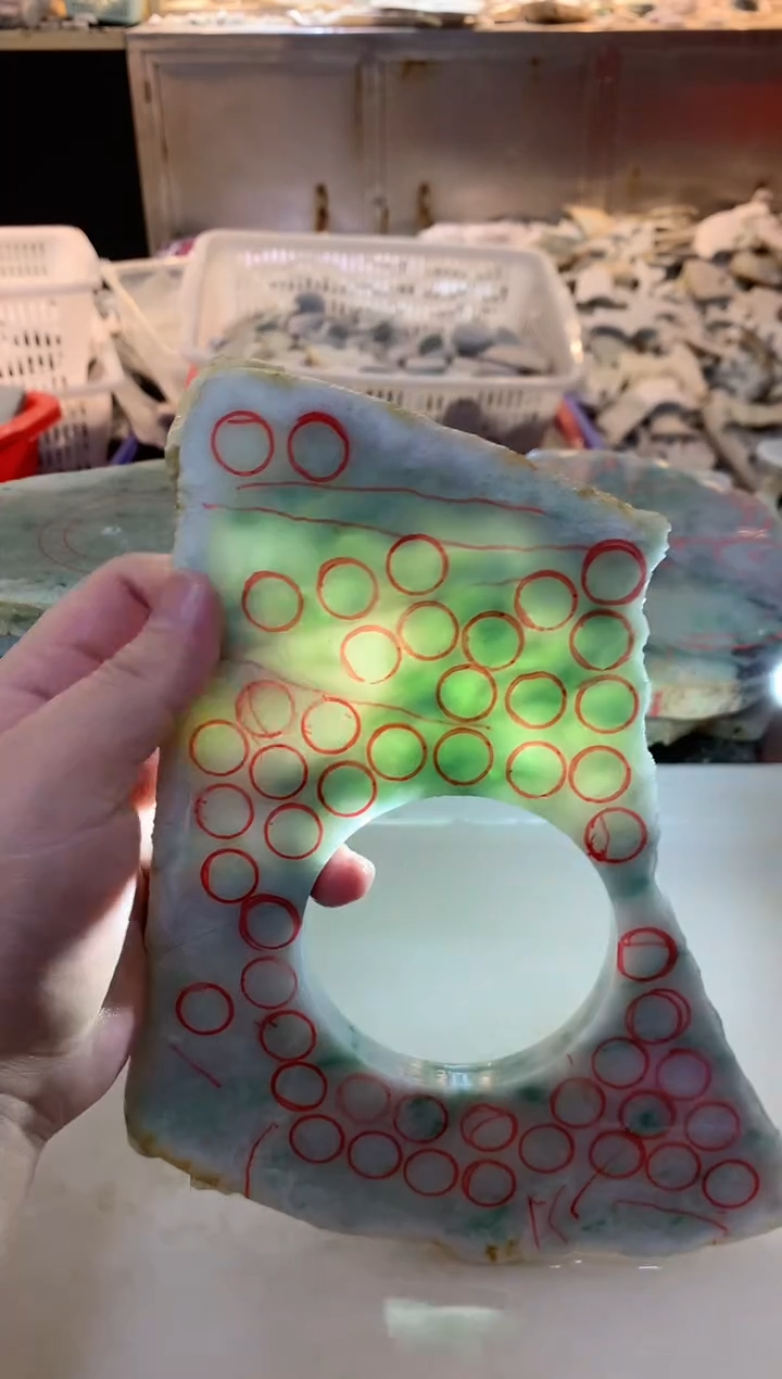 翡翠未镶嵌颈饰0韩0翡翠珠宝89