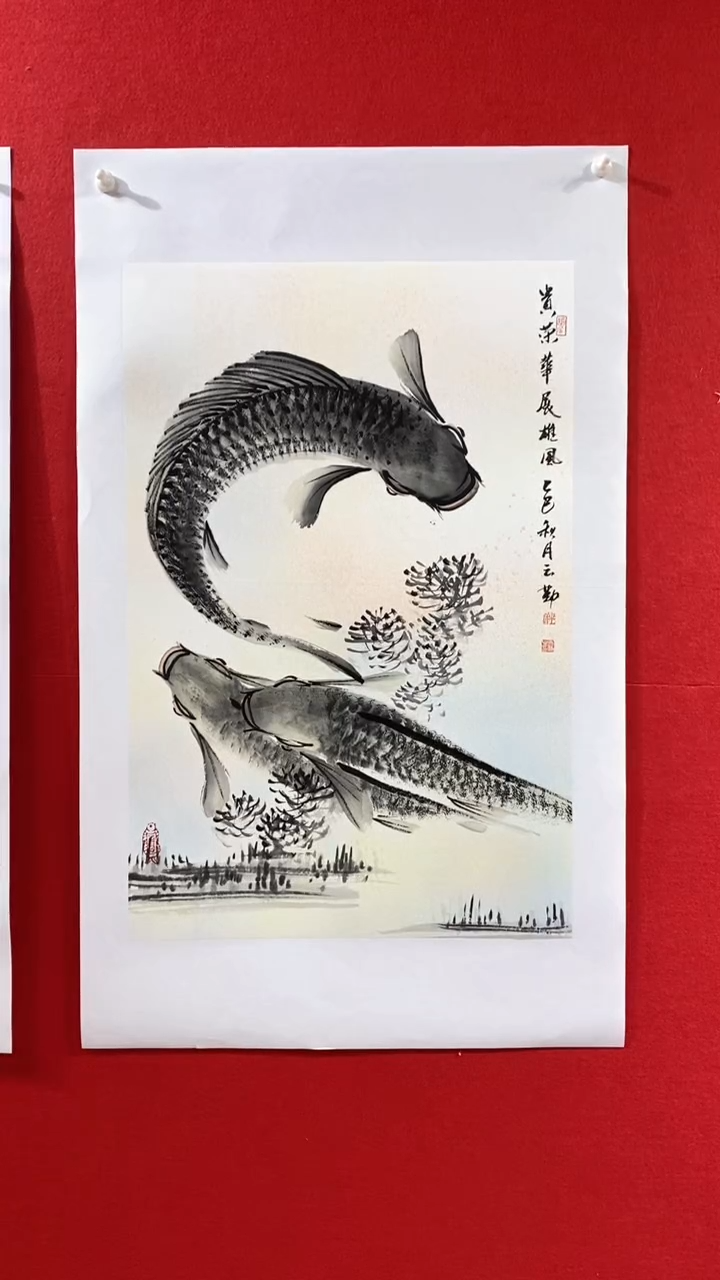 国画国画NYQ杰牛云勤老师作品