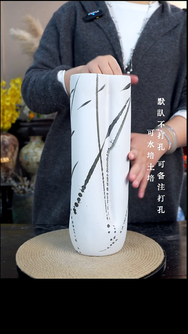 摆件陶瓷084景德镇高档陶瓷花瓶