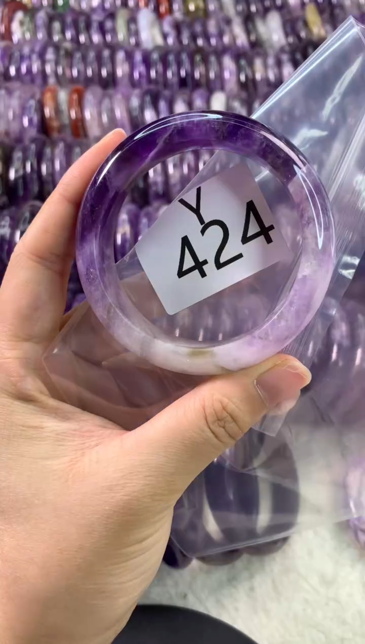 【闪购商品】水晶水晶手镯Y未镶嵌424-54