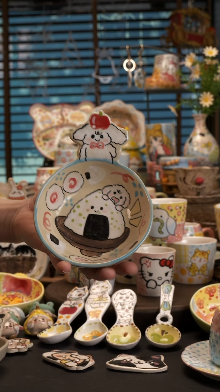 【闪购商品】【原创设计】景德镇手绘陶瓷