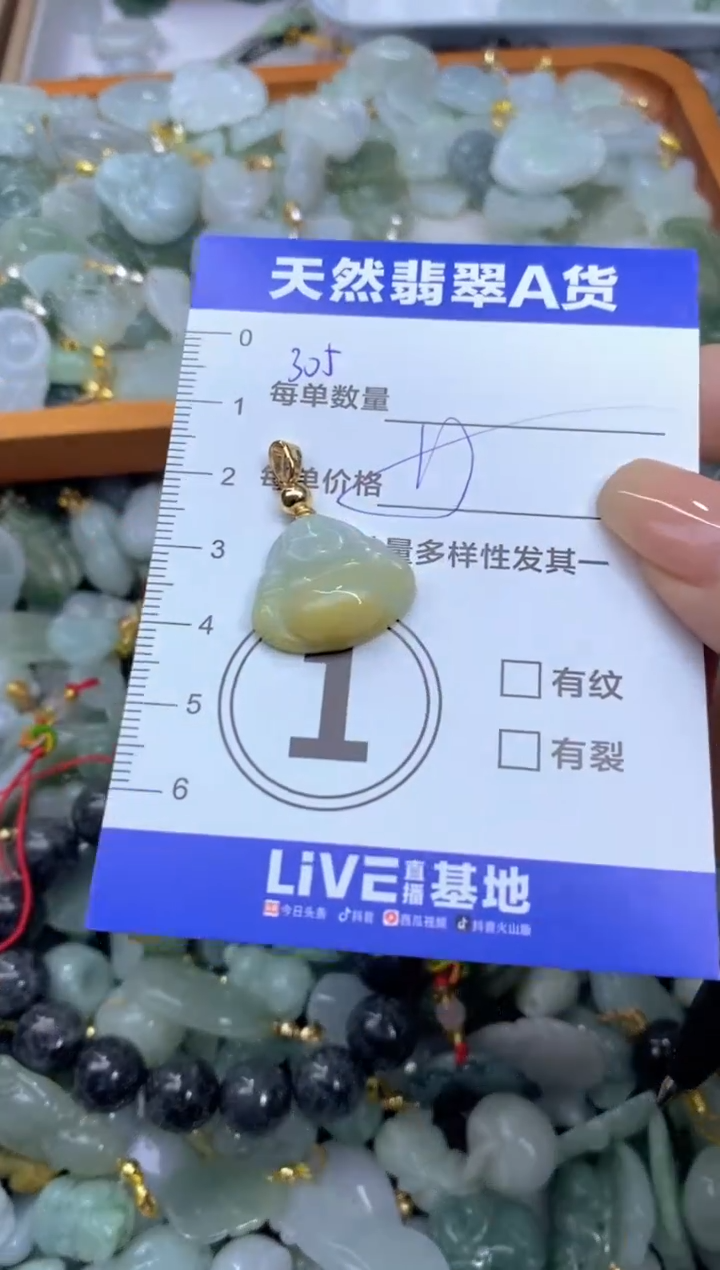 吊坠(不含链)未镶嵌翡翠天然翡翠A货批量多样性发一件
