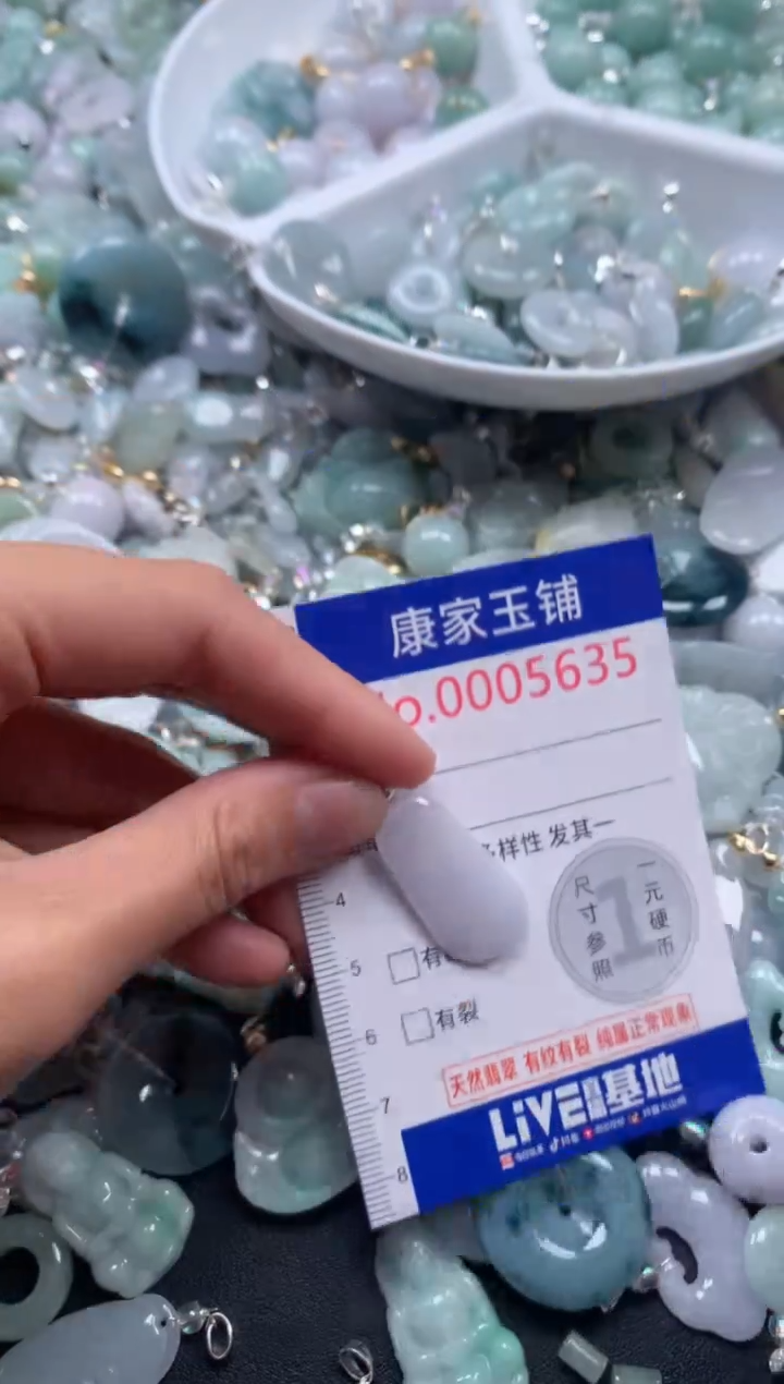 颈饰未镶嵌翡翠5635