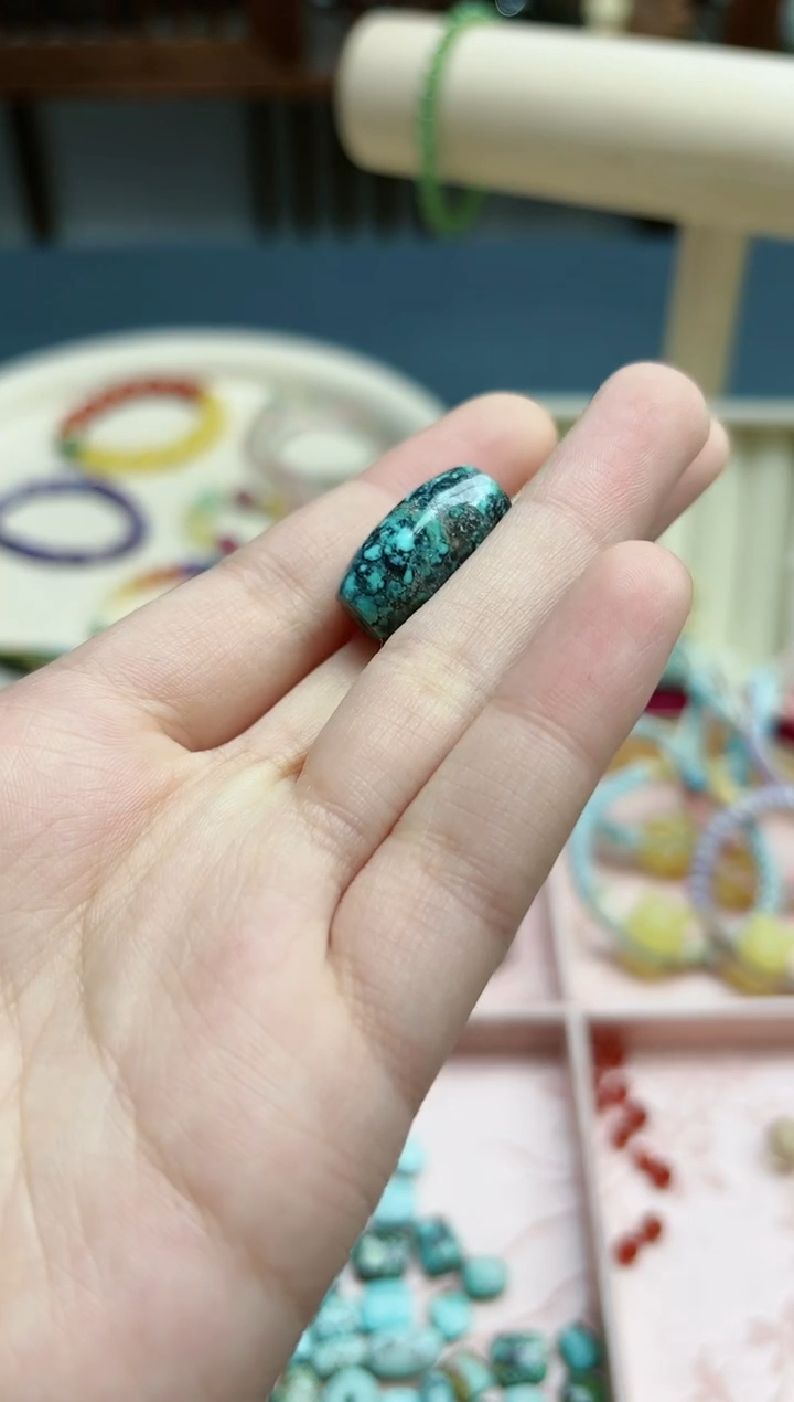 【闪购商品】绿松石配饰未镶嵌松石配饰*1 ZD 念一造物