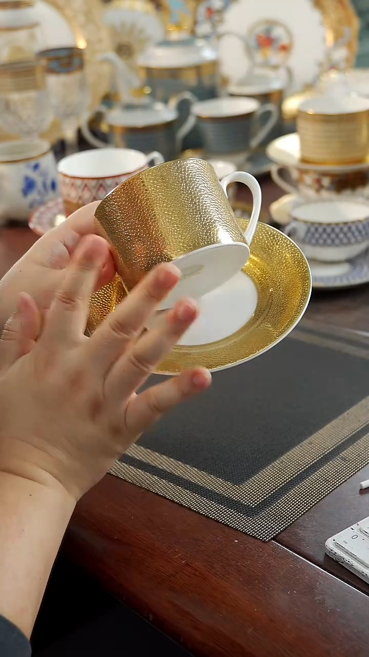 瓷片咖啡杯碟 福利价