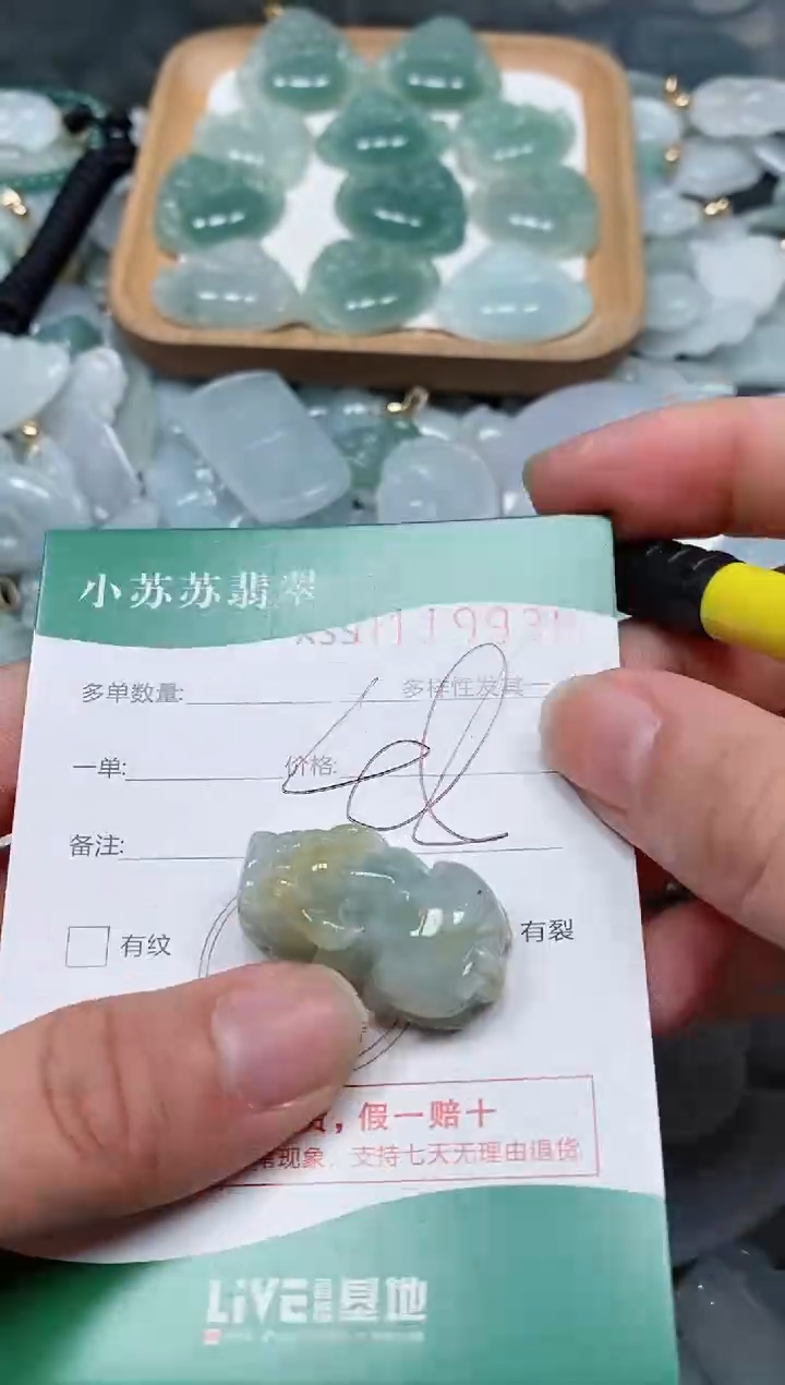 【闪购商品】翡翠颈饰未镶嵌闪购商品0119938