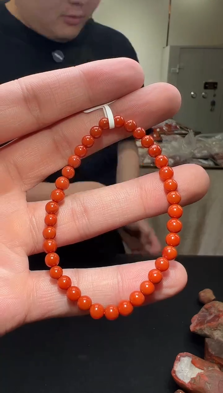 【闪购商品】南红玛瑙手链未镶嵌5mm/yz01636多样性发货