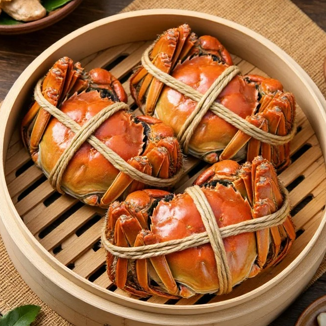 【活蟹】【4.5两母】江苏大闸蟹 母蟹（4.2-4.5两/只）捆绑 4-10只装 