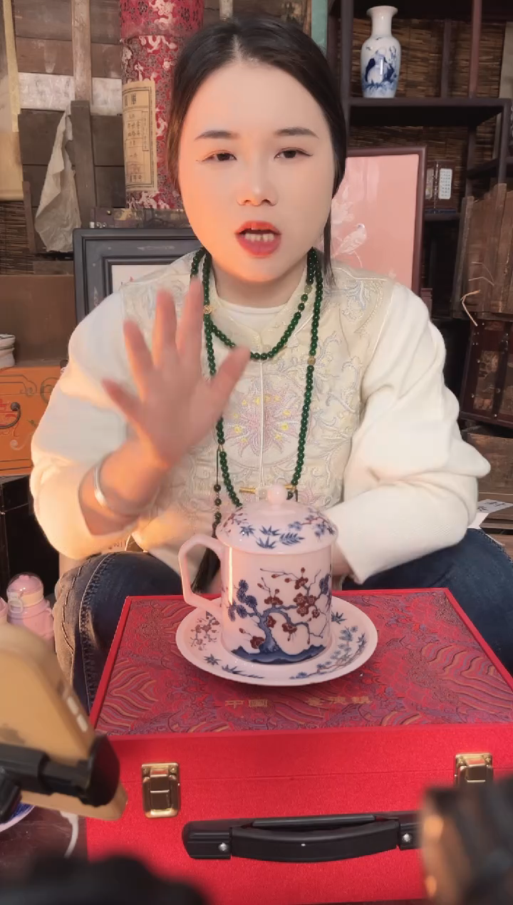 陶景德镇陶瓷摆件C147