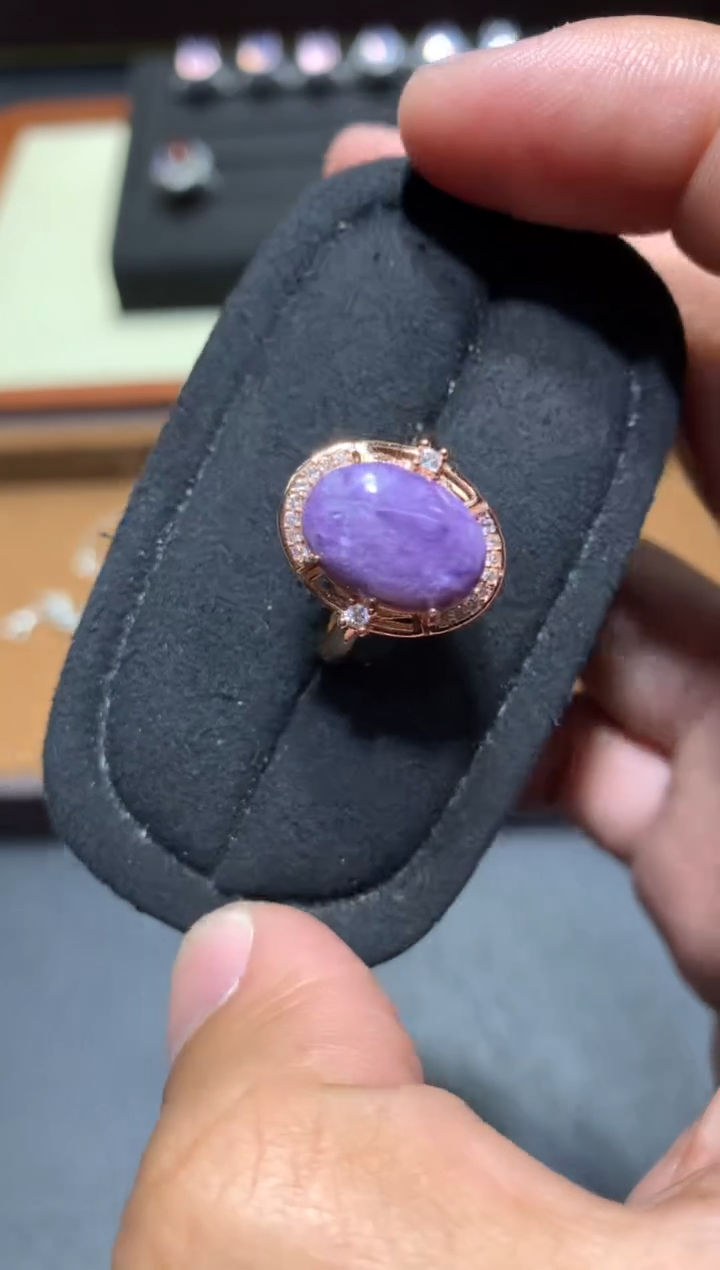 未镶嵌查罗石戒指G68【多样性发其一】