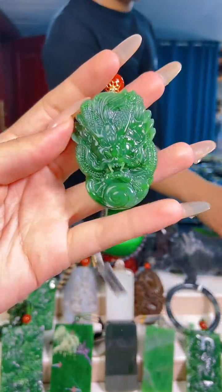 和田玉未镶嵌挂件1