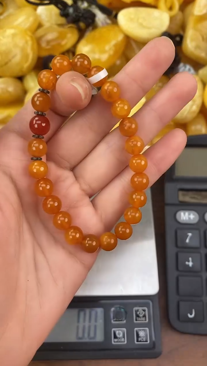 裸石琥珀未镶嵌天然蜜蜡琥珀