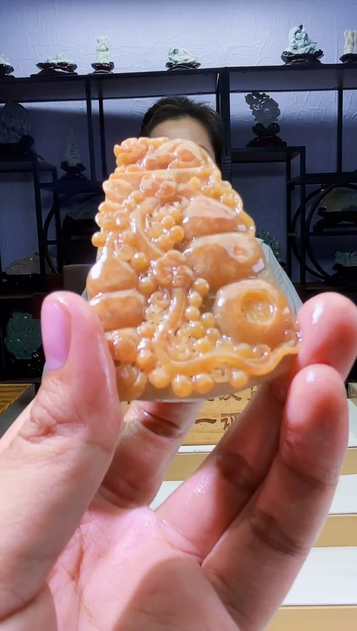 【闪购商品】定制翡翠未镶嵌毛货01140134