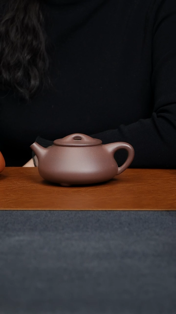 【闪购商品】紫泥茶壶景州石瓢原矿零添加容量280毫升