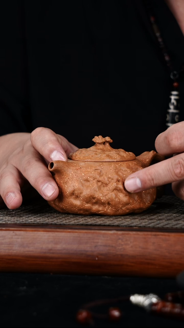 茶壶紫砂原矿黄降坡泥供春270cc