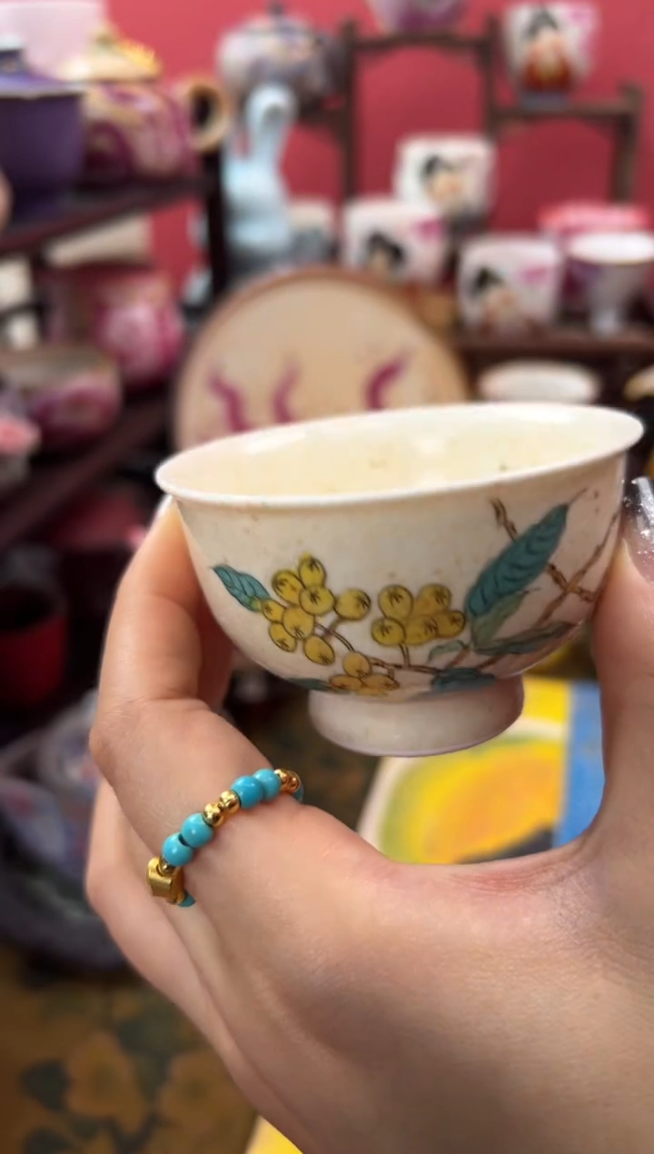 【闪购商品】壹乐结晶手绘禅定杯