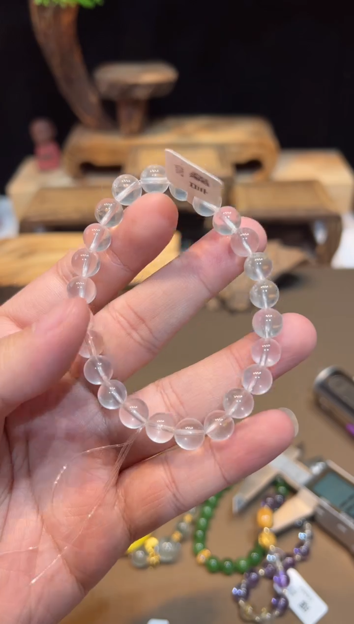 水晶手链未镶嵌手饰@@0262